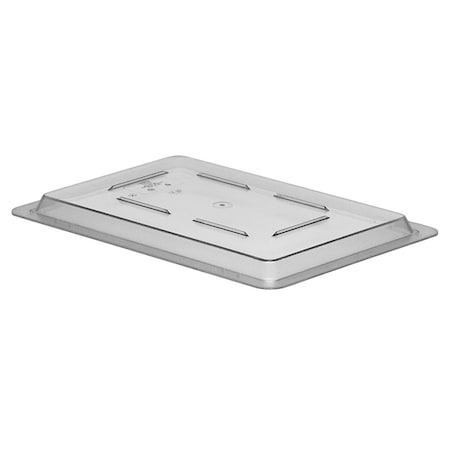 Cambro Camwear 12"x18 Flat" Clear Plastic Container Cover Lid 1218CCW135